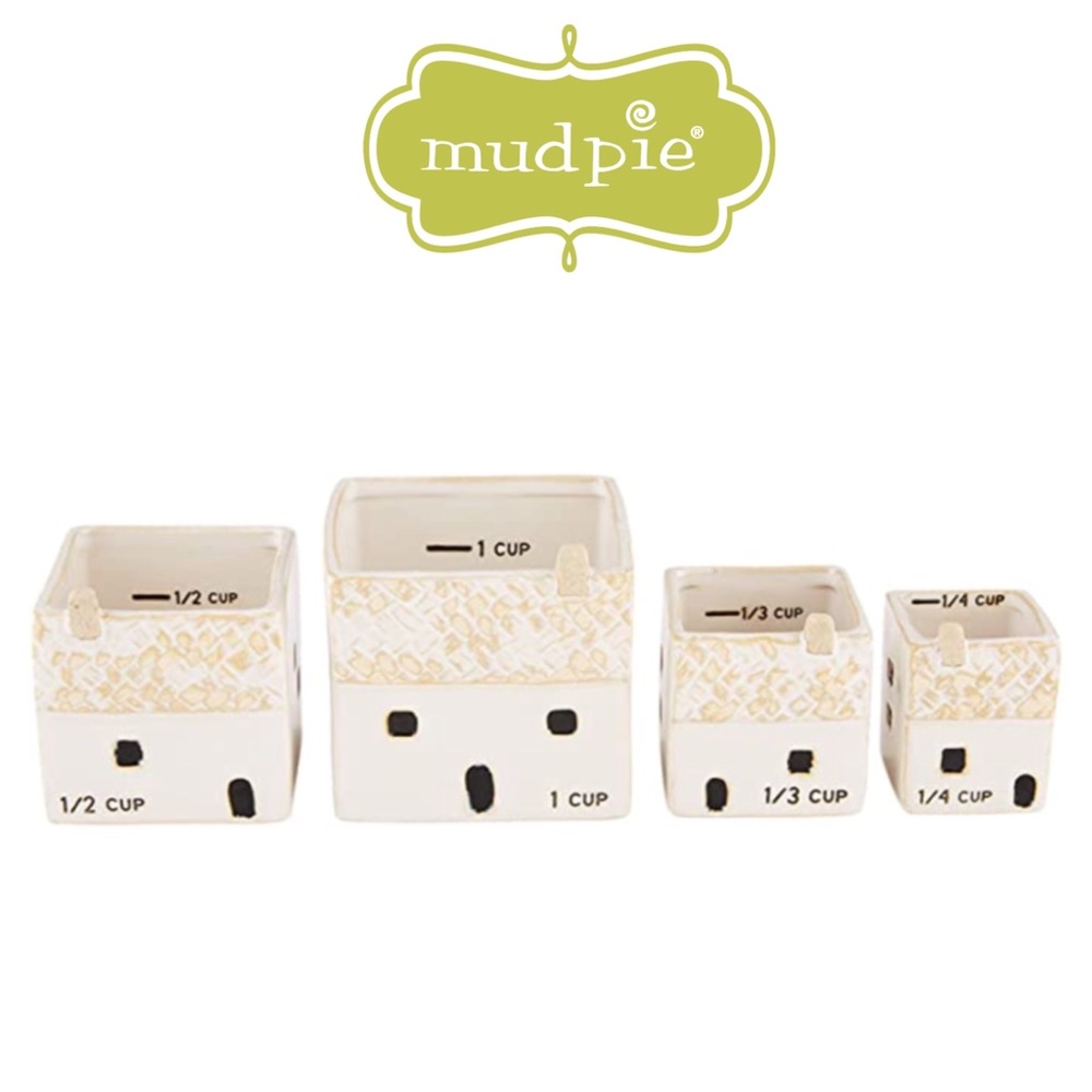Mud Pie White House Nesting Measuring Cups